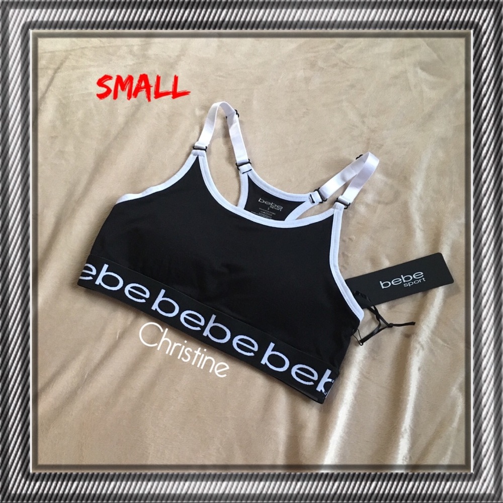 New!🎵BEBE🎵SPORTS BRA SMALL